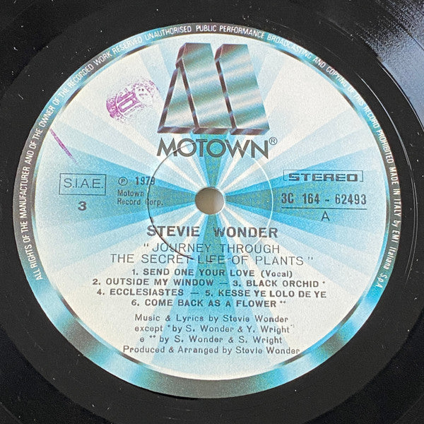 Stevie Wonder - Journey Through The Secret Life Of Plants