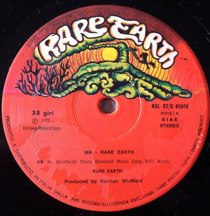 Rare Earth - Ma