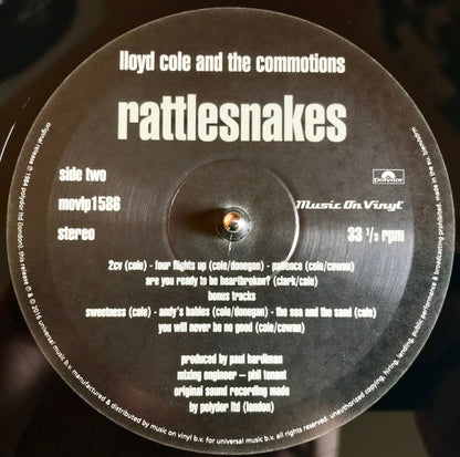 Lloyd Cole & The Commotions - Rattlesnakes (nuovo)