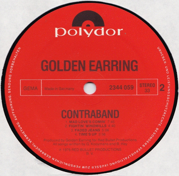 Golden Earring - Contraband