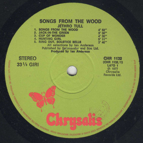 Jethro Tull - Songs From The Wood