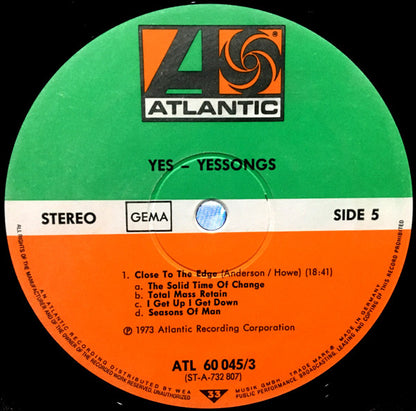 Yes - Yessongs