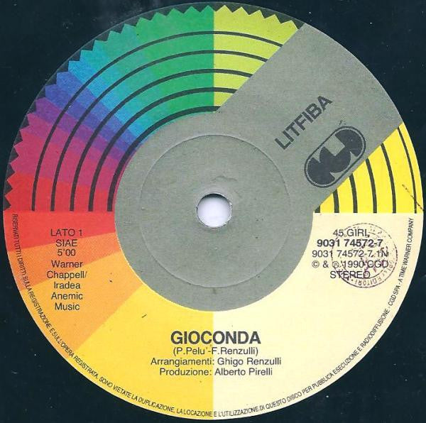 Litfiba - Gioconda (7")