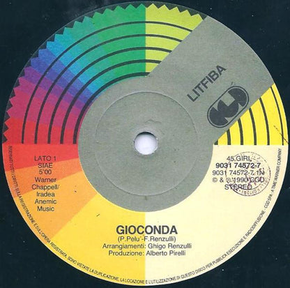 Litfiba - Gioconda (7")