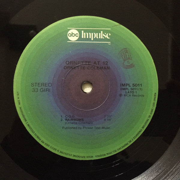 Ornette Coleman - Ornette At 12