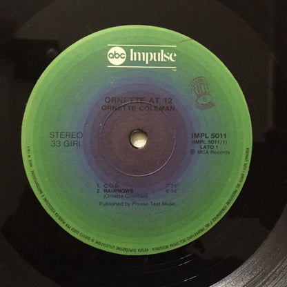 Ornette Coleman - Ornette At 12