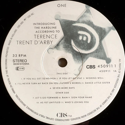 Terence Trent D'Arby - Introducing The Hardline According To Terence Trent D'Arby