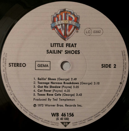Little Feat - Sailin' Shoes