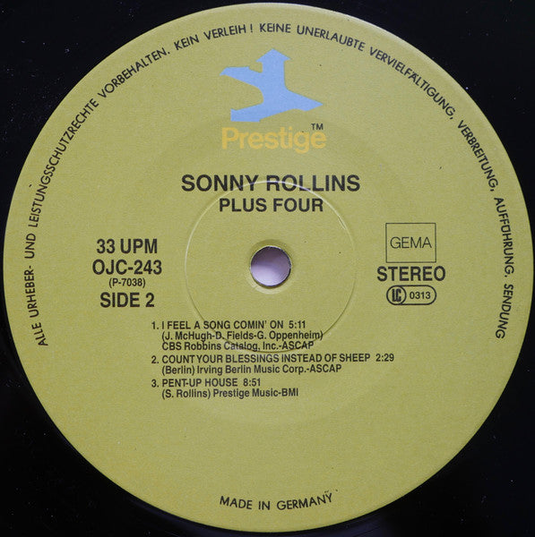 Sonny Rollins - Plus 4