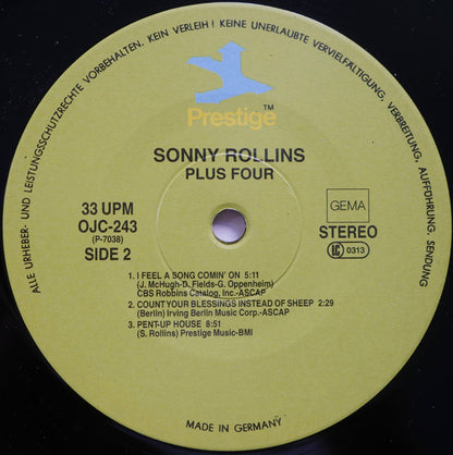Sonny Rollins - Plus 4