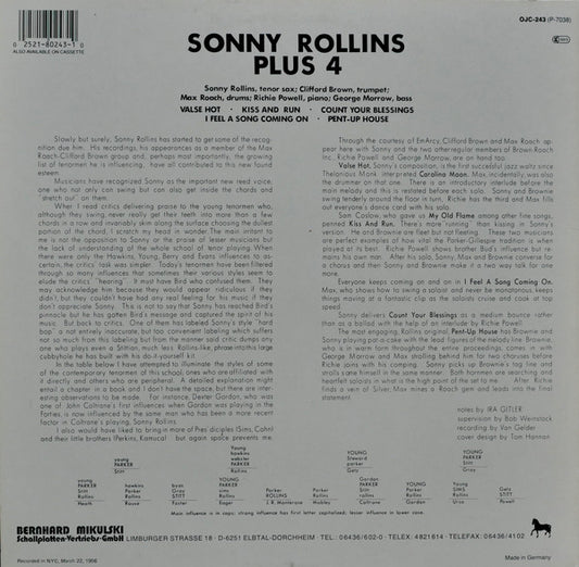 Sonny Rollins - Plus 4