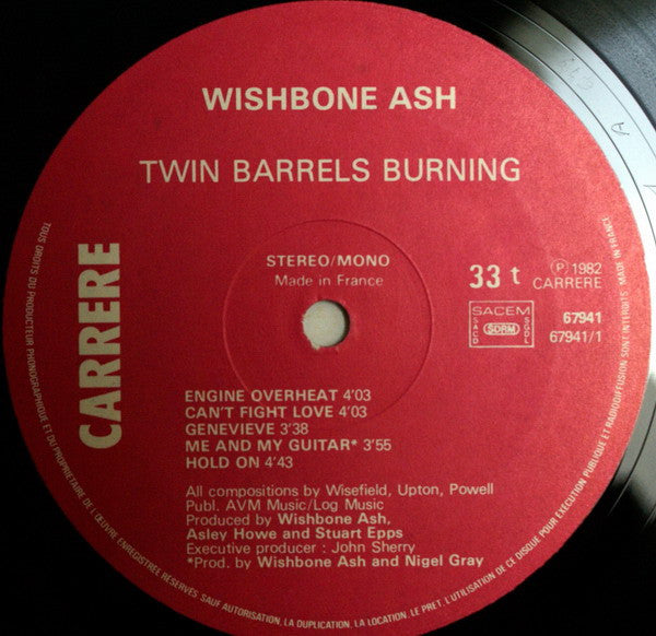 Wishbone Ash - Twin Barrels Burning