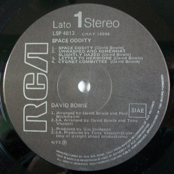 David Bowie - Space Oddity