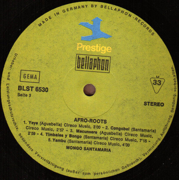 Mongo Santamaria - Afro Roots