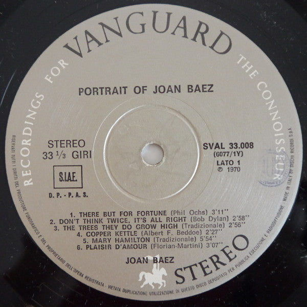 Joan Baez - Ritratto Di Joan Baez