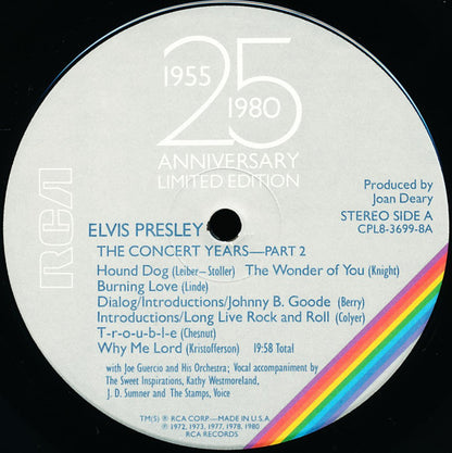 Elvis Presley - Elvis Aron Presley (1955-1980 - 25 Anniversary) (box)