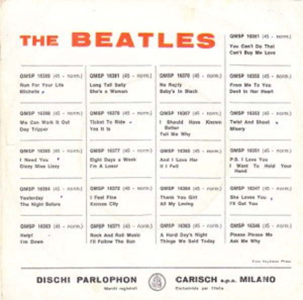 The Beatles - Paperback Writer / Rain (7")