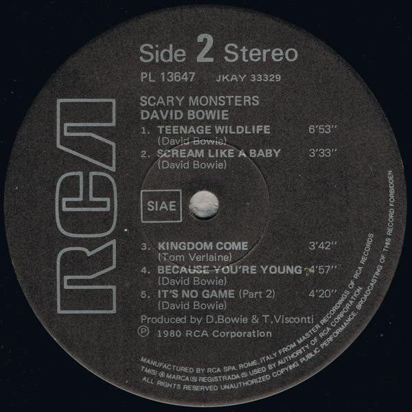 David Bowie - Scary Monsters