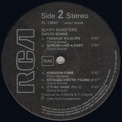 David Bowie - Scary Monsters