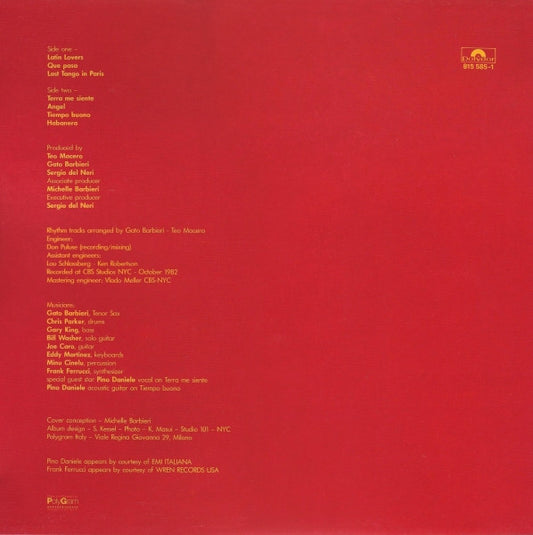 Gato Barbieri - Apasionado