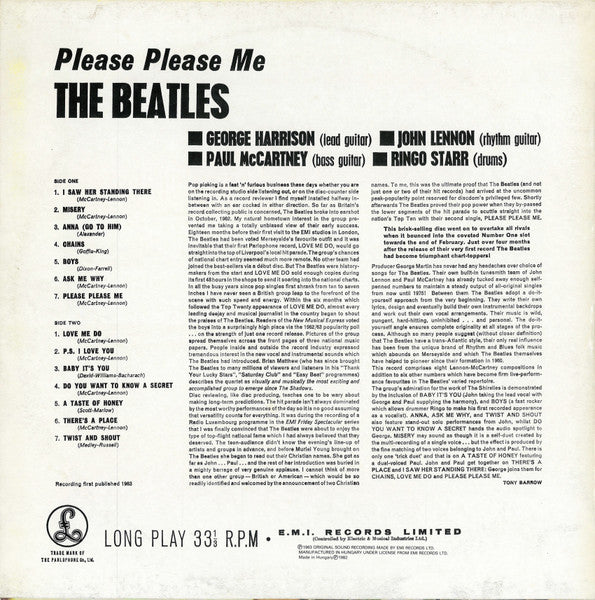 The Beatles - Please Please Me