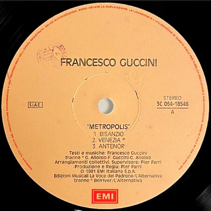 Francesco Guccini - Metropolis