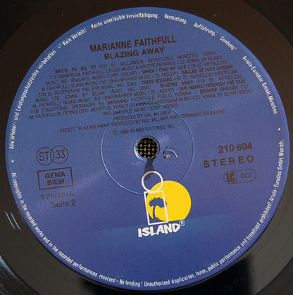 Marianne Faithfull - Blazing Away