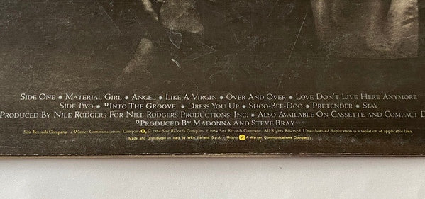 Madonna - Like A Virgin