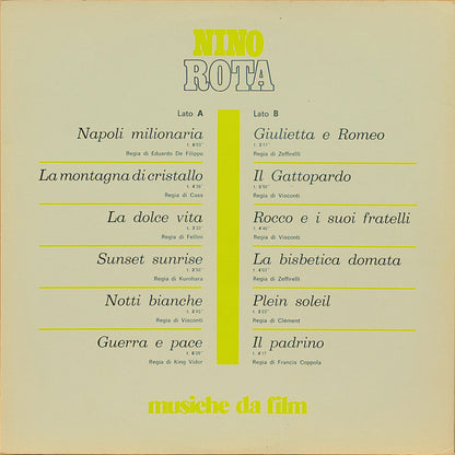 Nino Rota - Musiche Da Film
