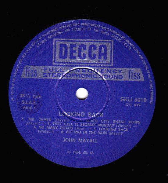 John Mayall - Looking Back