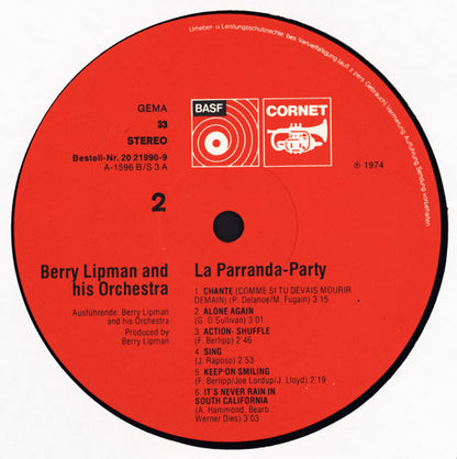 Berry Lipman & His Orchestra - La Parranda Party