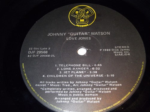 Johnny Guitar Watson - Love Jones