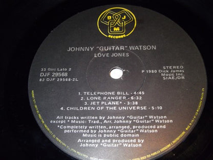 Johnny Guitar Watson - Love Jones