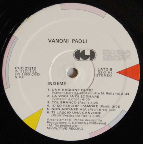 Ornella Vanoni - Insieme