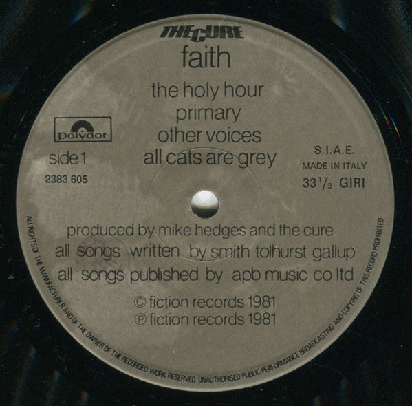 The Cure - Faith
