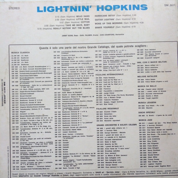 Lightnin' Hopkins - Il Blues