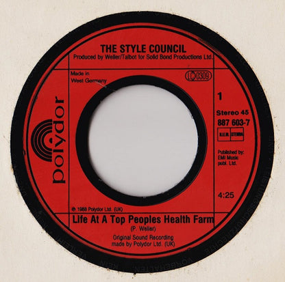 The Style Council - Life At A Top Peoples Health Farm (7")