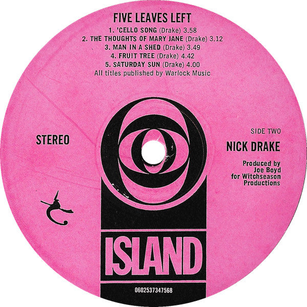 Nick Drake - Five Leaves Left (nuovo)