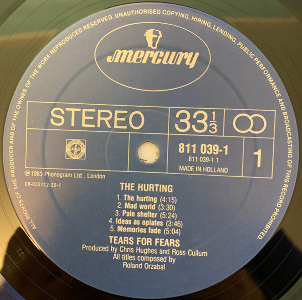 Tears For Fears - The Hurting