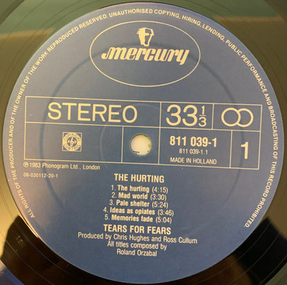 Tears For Fears - The Hurting