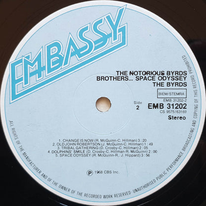 The Byrds - The Notorious Byrds Brothers ... Space Odyssey
