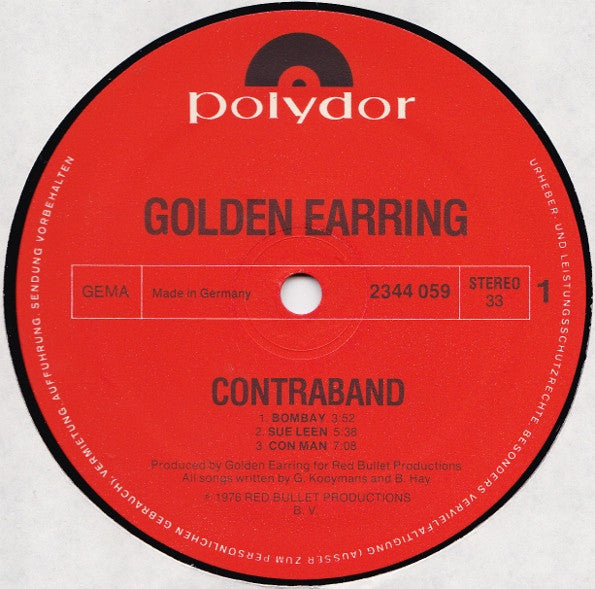 Golden Earring - Contraband