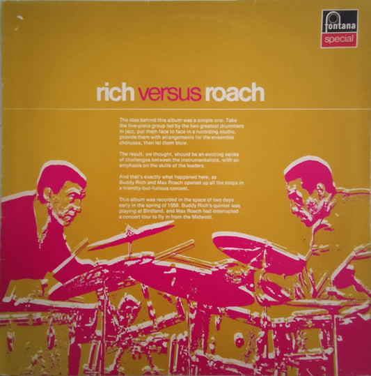 Buddy Rich - Rich Versus Roach