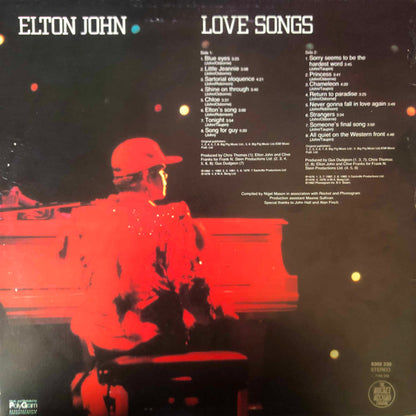Elton John - Love Songs