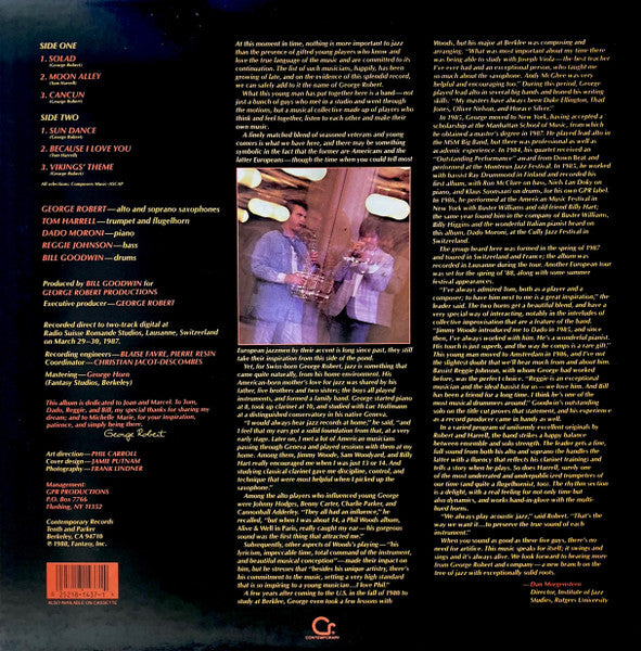 George Robert-Tom Harrell Quintet - Sun Dance
