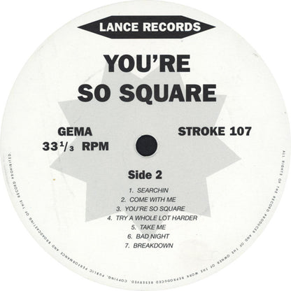 Various - You're So Square (14 Mid Sixties US Garage Band Jewels)