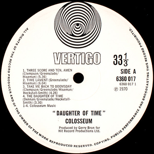 Colosseum - Daughter Of Time