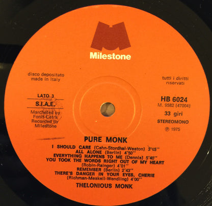 Thelonious Monk - Pure Monk
