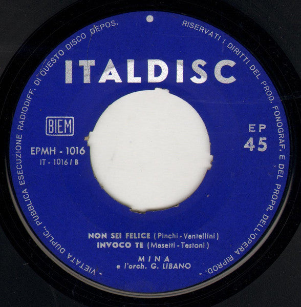 Mina - Al Festival Di Sanremo