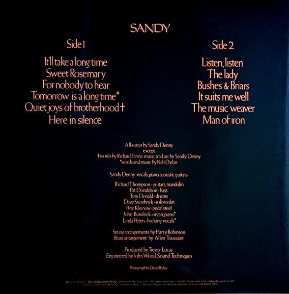 Sandy Denny - Sandy (nuovo)